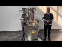 50/75 แกลลอน ไม่ละลาย Bubble Hash Extraction Machine อุณหภูมิต่ํา การสกัดและการแยก