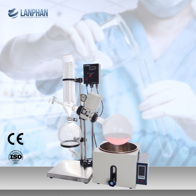 Lab Scale Laboratory เครื่องระเหยแบบหมุนสำหรับโรงงานนำร่อง 5L