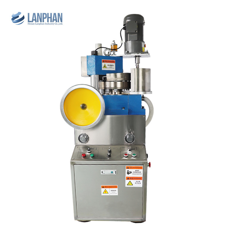 เครื่องพิมพ์แท็บเล็ต Multi-Punch Rotary Candy Tableting Machine สําหรับห้องปฏิบัติการและการผลิตยา