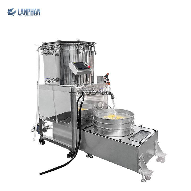 75 แกลลอน Trichome Extractor เครื่อง Bubble Hash Ice Water Trichome Separator เครื่องสกัดไร้สารละลาย