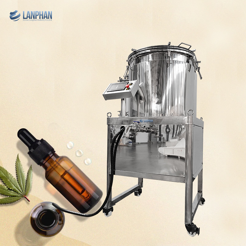 75 แกลลอน Trichome Extractor เครื่อง Bubble Hash Ice Water Trichome Separator เครื่องสกัดไร้สารละลาย