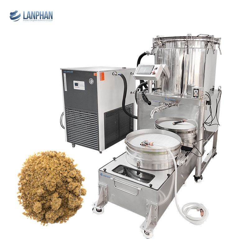 75 แกลลอน Trichome Extractor เครื่อง Bubble Hash Ice Water Trichome Separator เครื่องสกัดไร้สารละลาย