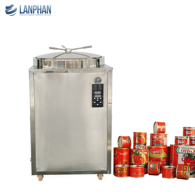 เครื่องฆ่าเชื้อเชื้อตั้ง 230L อัตโนมัติตั้งด้วยควาย 8KW พร้อมล้อมือสําหรับพื้นผังเห็ด