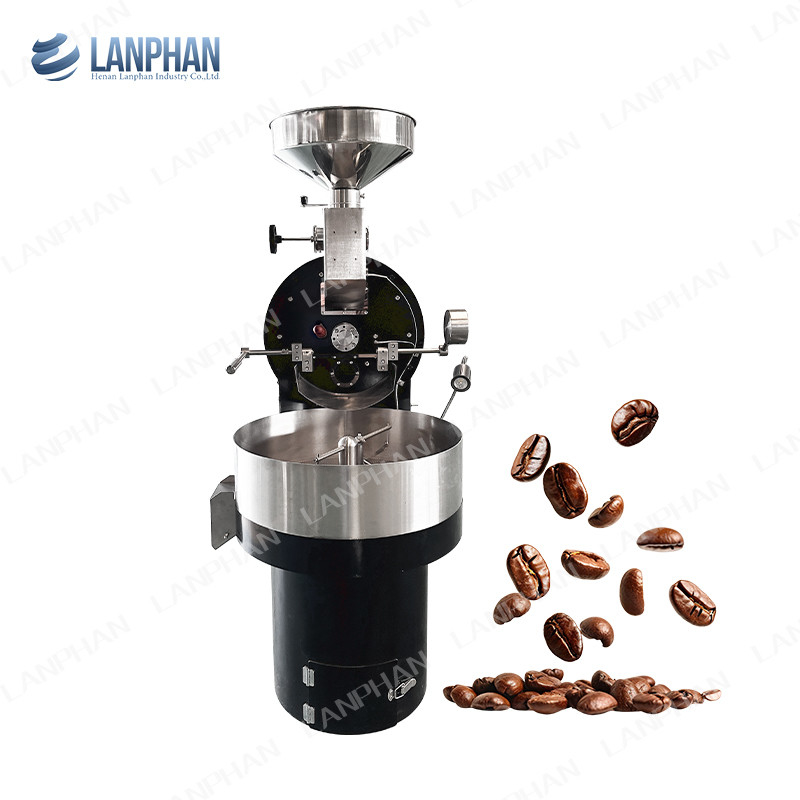 เครื่องต้มกาแฟพาณิชย์ 3 กิโลกรัม เครื่องต้มกาแฟถั่วอัตโนมัติสําหรับร้านกาแฟ