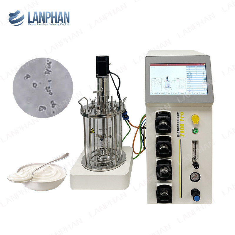 มินิไมโครเบียล / แบคทีเรีย Fermenter Bioreactor 1l Lab Fermenter Bioreactor สําหรับผึ้ง