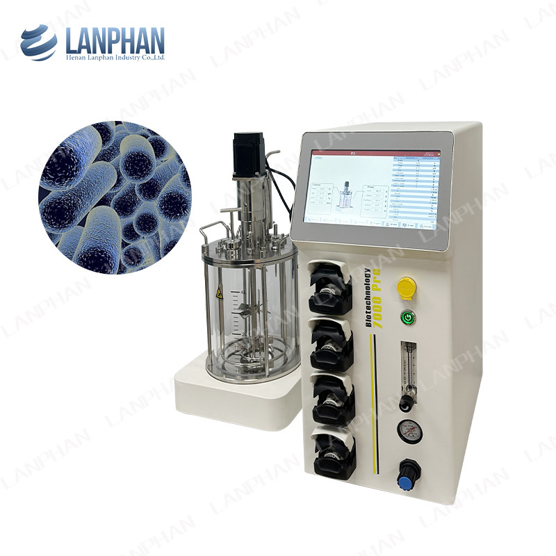 กล่องแล็บ วัคซีน การเจริญเจริญ Bioreactor กินชุด Benchtop หมุนถัง Bioreactor