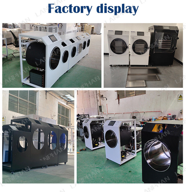 Large Scale HFD-50 Vacuum Freeze Dryer 18 Trays 60KG 70KG Lyophilizer Drying Equipment