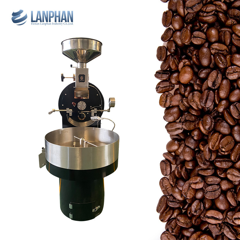 1-6 กิโลกรัม/ชุด ก๊าซไฟฟ้า อากาศร้อน ถั่วกาแฟ อุปกรณ์เบเกอรี่ เครื่องแปรงกาแฟ