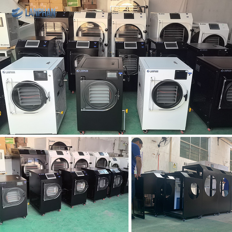 4m2 14 ถังใหญ่ เครื่องแห้งอาหารแบบต้มเย็น ภายในห้องว่าง โรงงานผู้ผลิตผลไม้และผัก