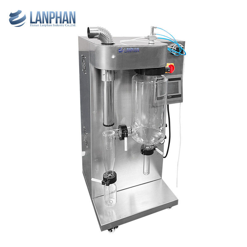 มินิ 2000 มิลลิตร กระจกกาแฟกระจกไข่สเปรย์ เครื่องเป่าแห้งสําหรับยาซักแห้งน้ําตาล