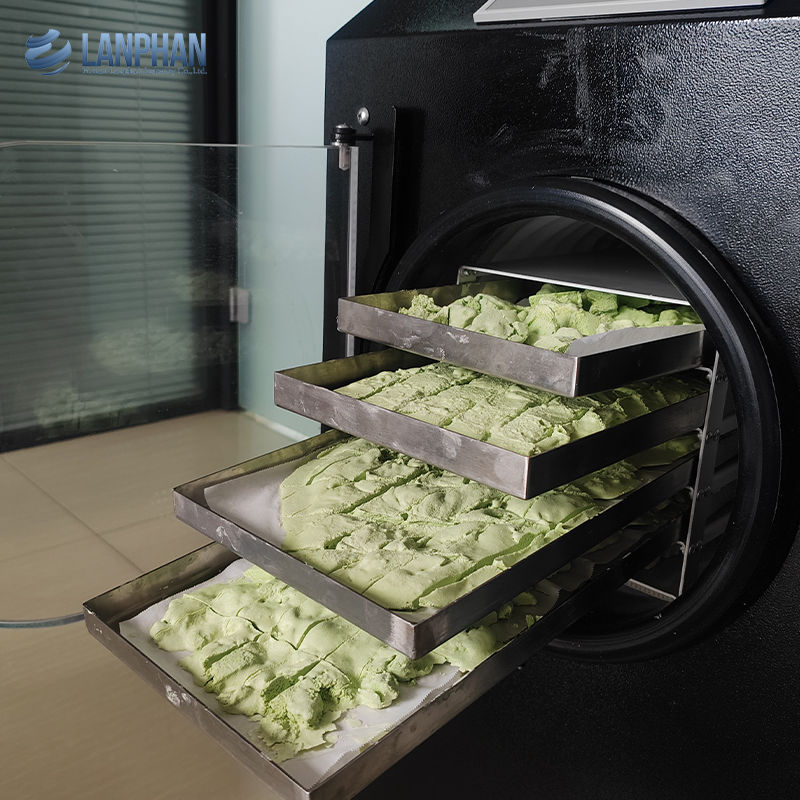 เครื่องอบแห้งแบบแช่เยือกแข็ง เครื่องอบแห้งแบบแช่เยือกแข็งสำหรับเนื้อสัตว์ อาหารสัตว์เลี้ยง ผลไม้อบแห้ง