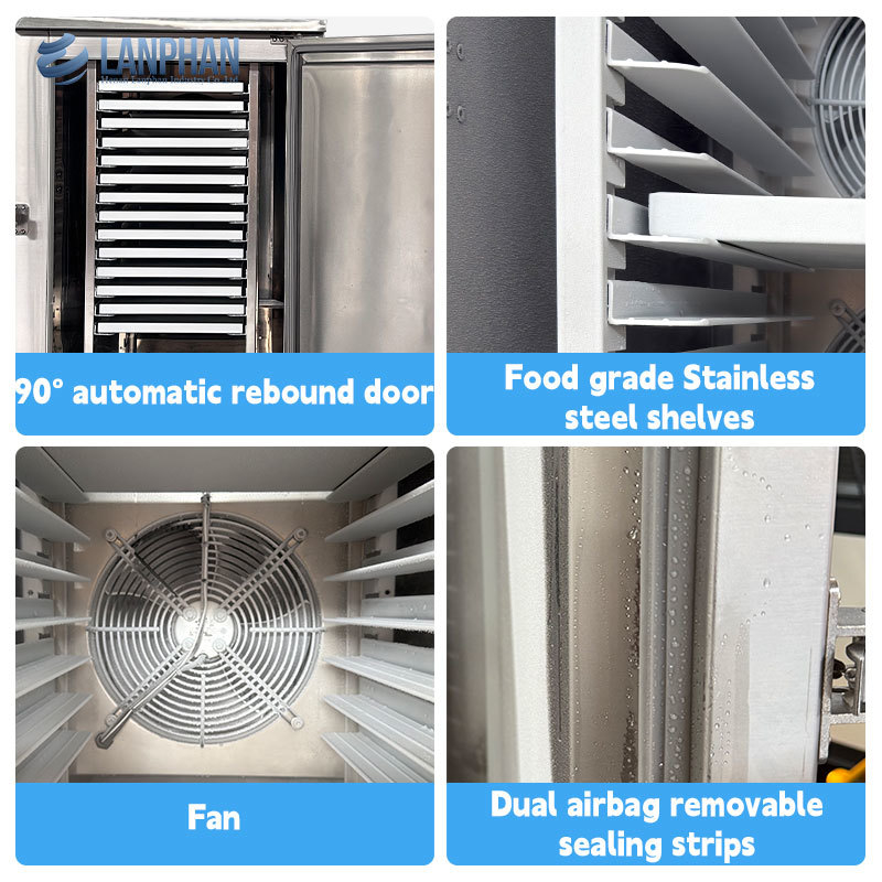 -80°C ตู้แช่แข็งแบบ Blast Freezer ขนาด 300 ลิตร สำหรับขายส่งอาหาร ตู้แช่แข็งแบบ Blast Freezer เชิงพาณิชย์ สำหรับเนื้อสัตว์