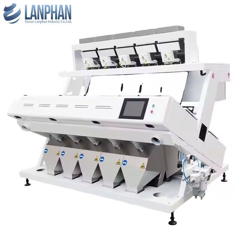 เครื่องคัดแยกสีพร้อมกล้อง CCD สำหรับแปรรูปข้าวและธัญพืช