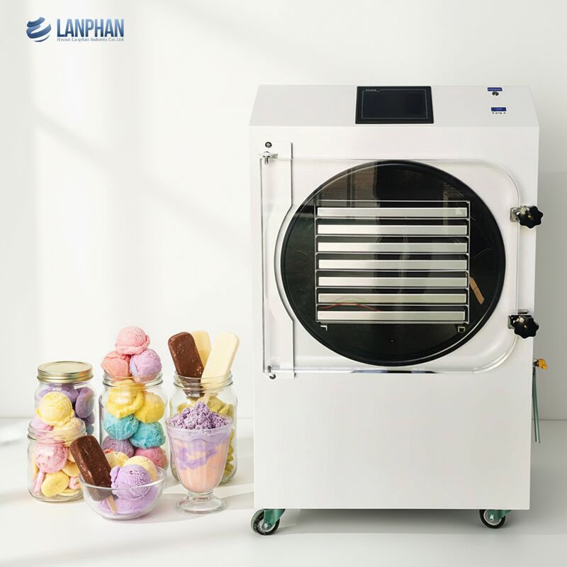 HFD-35 Automatic Lyophilizer Energy Saving 5500W Air Cooling 3.5M2 Vacuum Freeze Dryer