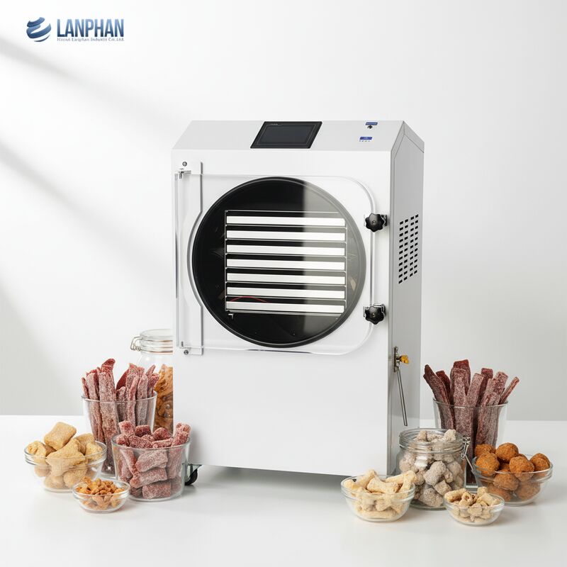 HFD-35 Commercial Freeze Dryer 3.5sqm 35-40 KG/Batch14 Trays Large Scale Lyophilizer