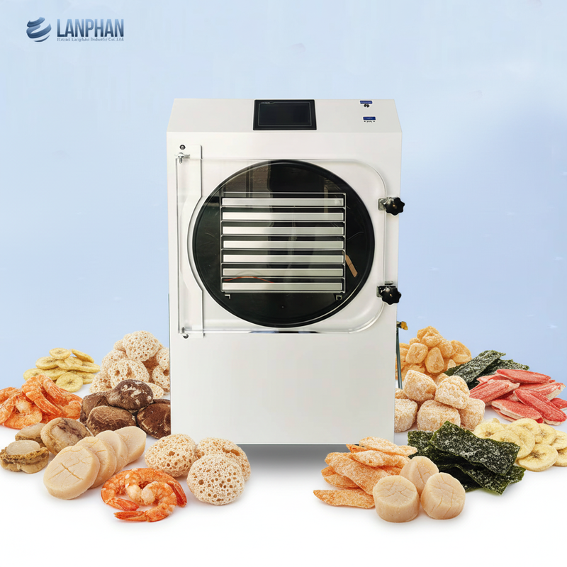 High-Efficiency 14 Trays & 50-55 KG/24H Ice Capacity HFD-35 Freeze Drying Machine
