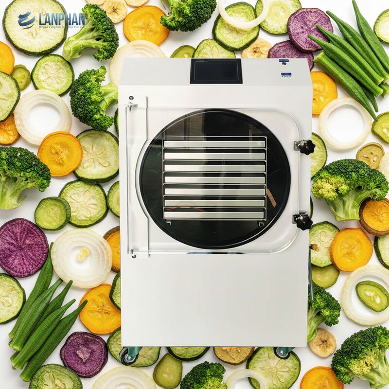 HFD-35 -70°C อุปกรณ์แห้งแบบแช่แข็งอุตสาหกรรม 5500w สําหรับอาหาร ผลไม้ผัก