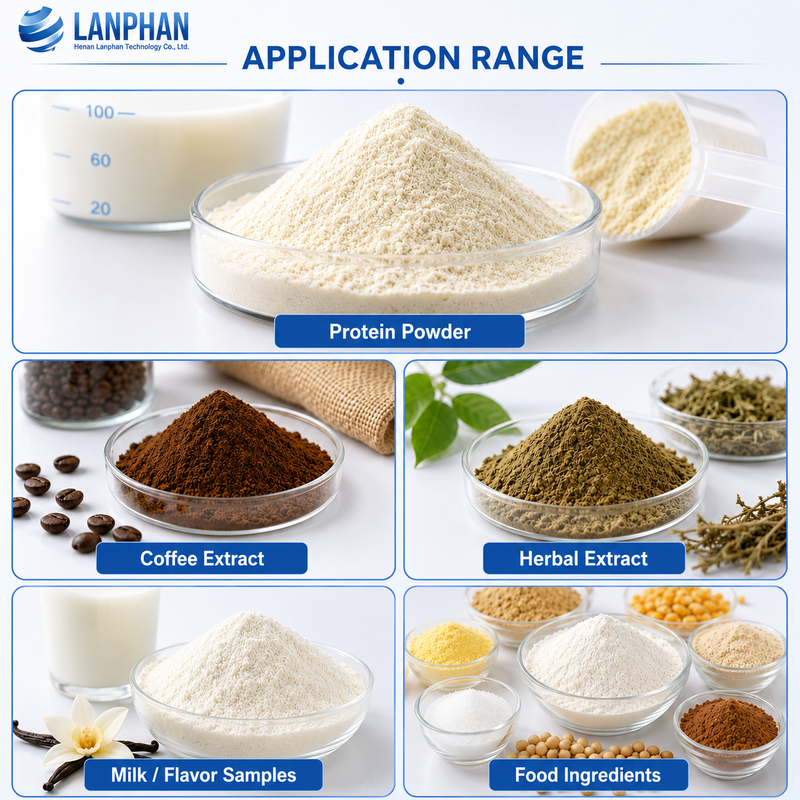 เครื่องซักแห้งสเปรย์คอมแพคต์ 2L/H พร้อมเครื่องควบคุมจอสัมผัส สําหรับขาย