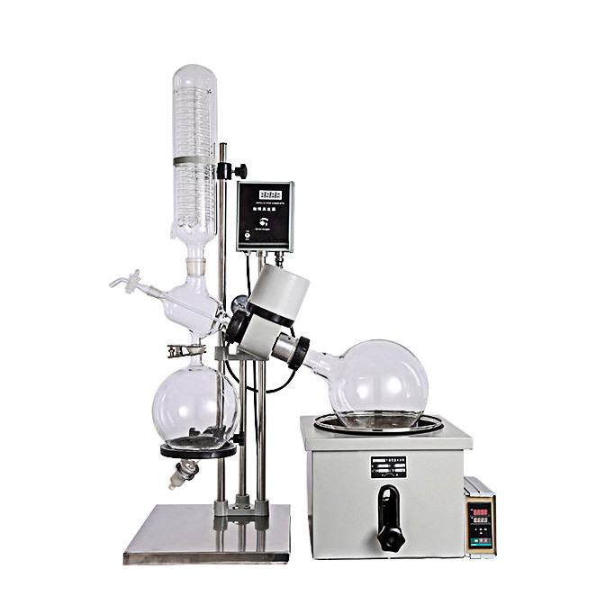 อุปกรณ์การกลั่นของจีน Rotovap 5L 10L 20L 50L ราคาเครื่องระเหยแบบโรตารี่สุญญากาศ