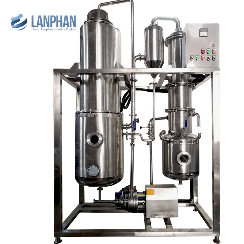 Lab Distillation CBD Falling Film Type เครื่องระเหยสแตนเลส