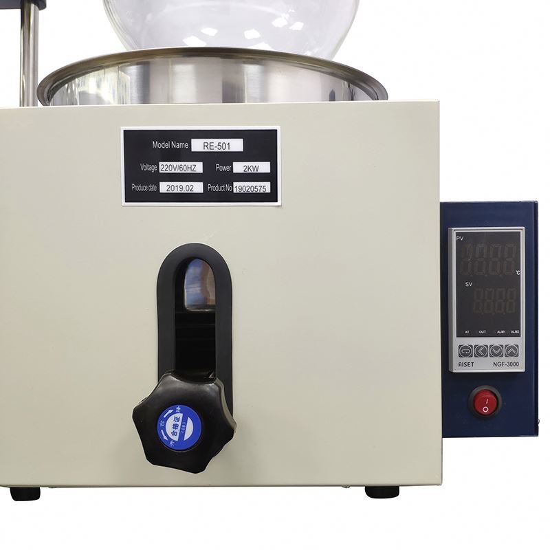 RE-501 Electric Laboratory Distiller อ่างน้ำขนาดเล็กเครื่องระเหยแบบหมุน Eqipment