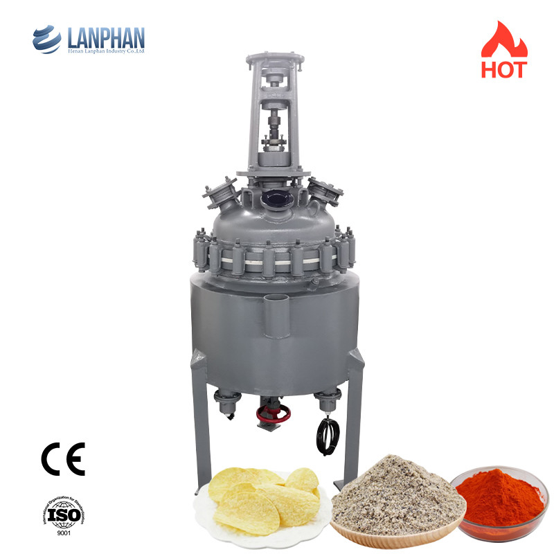 300L Lab Glass Enamel Reactor การเชื่อมอัตโนมัติเครื่องปฏิกรณ์แบบเรียงรายด้วยแก้วอุณหภูมิสูง