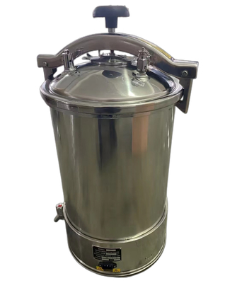 Autoclave Sterilizer อัตโนมัติแบบพกพาเต็มสแตนเลส Steam Electric Digital Display
