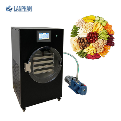 เครื่องดูดฝุ่นในห้องปฏิบัติการ Home 50mm Freeze Dryer Lyophilizer Machine