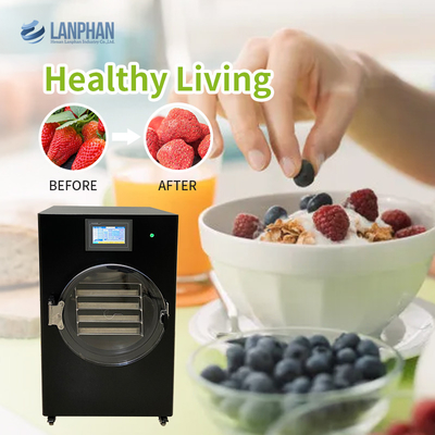ผักผลไม้เครื่องดูดฝุ่นแช่แข็งเครื่องเป่า Home Digital Lyophilizer ควบคุม