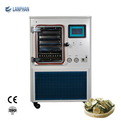 เครื่องอบแห้ง Lyophilizer สำหรับห้องปฏิบัติการ Freeze Drying Machine ผักผลไม้