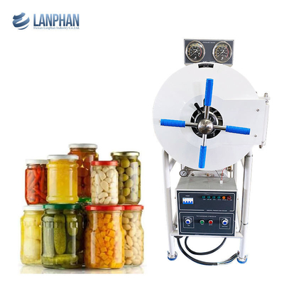 เครื่องฆ่าเชื้ออาหารกระป๋องพาณิชย์ เครื่องฆ่าเชื้อควาย Autoclave ชั้น B สําหรับการฆ่าเชื้อ 380V