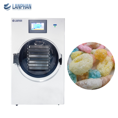 10-12 กิโลกรัม/ชุด Lyophilizer เครื่องแห้งแบบแช่เย็นสําหรับของหวาน