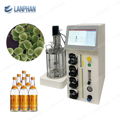 กล่องแล็บ วัคซีน การเจริญเจริญ Bioreactor กินชุด Benchtop หมุนถัง Bioreactor