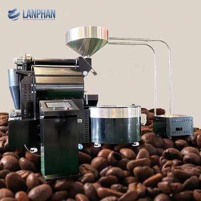 อุตสาหกรรม อัตโนมัติ เอสเพรสโซ่ กาแฟ Roasting Machine 60kg กาแฟเมล็ด Roaster Machine