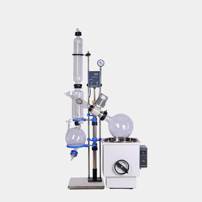 พื้นที่สัมผัสขนาดใหญ่ ISO Spiral 20l Lab Rotary Evaporator