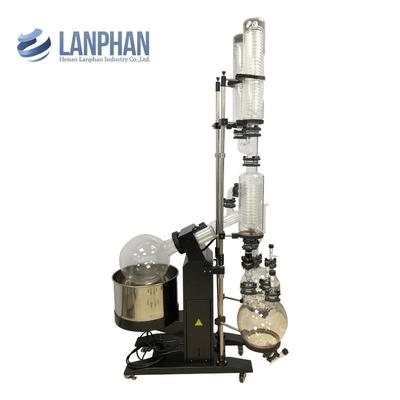 20L Industrial Lab เครื่องระเหยแบบโรตารี่พร้อมการกลั่นคอนเดนเซอร์คู่
